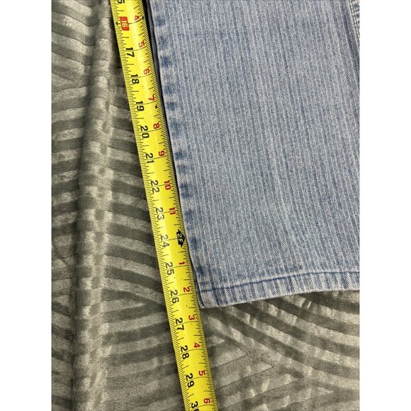 Vintage Faded Glory Jeans Light Blue Wash Denim Country 30x27 Cowgirl Horse - Picture 4 of 10